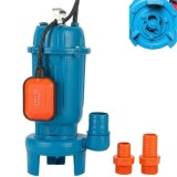 Cumpara ieftin Pompa submersibila 3000w apa murdara, profesionala, cu plutitor, tocator si cutit exterior, racord 2" / 1.5" / 1", bobinaj cupru