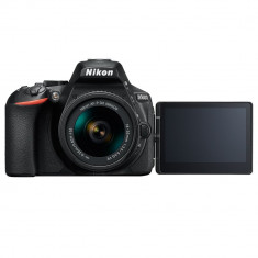 Aparat foto DSLR Nikon D5600, Kit AF-P 18-55mm VR, Negru foto