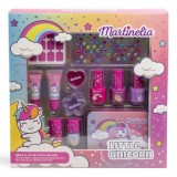 MARTINELIA LITTLE UNICORN SET LUCIU DE BUZE SI LAC DE UNGHII CU CUTIE METALICA