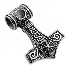 Pandantiv celtic barbati Thor Hammer B3741 foto