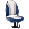 VidaXL Set cu scaun pentru barcă, pliabil, 2 piese, spătar &icirc;nalt