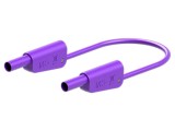 Cablu de măsurare 32A cu mufă banană 4 mm - 2m, violet