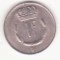 Luxemburg 1 franc 1977 - Jean I, tiraj: 1.000.000 exemplare.