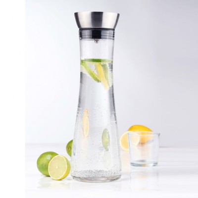 HI Decantor de apă cu gură de scurgere, transparent, 1,2 L foto