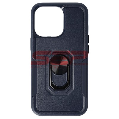 Toc TPU+PC Shockproof Ring Case Apple iPhone 13 Pro Max Blue foto