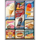 Set magneti - American Diner, Nostalgic Art Merchandising