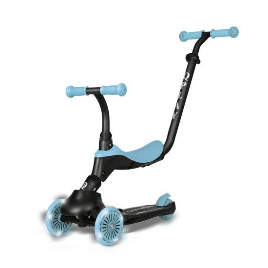 Trotineta multifunctionala 6in1 Qplay Sema EVO Albastru FitLine Training