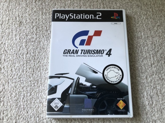 JOC PS2 PLAYSTATION 2 PS2 GT4 GRAND TURISMO 4 PLATINUM