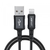 Cablu Date si Incarcare USB-A - Lightning Acefast C4-02, 18W, 1.8m, Negru