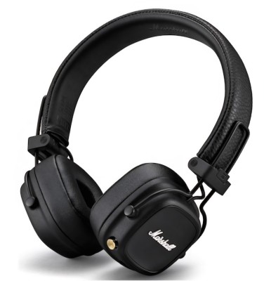 Casti audio On ear Marshall Major IV, Bluetooth, negru foto