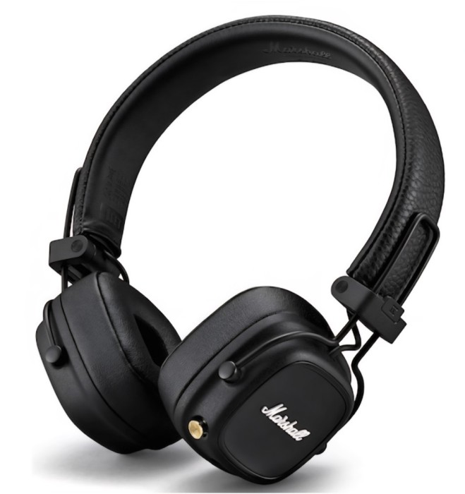 Casti audio On ear Marshall Major IV, Bluetooth, negru