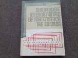 ION CUCULESCU OLIMPIADELE INTERNATIONALE DE MATEMATICA