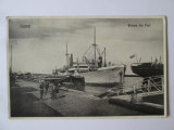 Carte postala foto Maksay-Galati:Vedere din port,circulata 1932