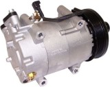 Compresor aer conditionat Ford Focus C-Max, 2007-2011, motorizare 1.6 TDCI 66/80kw, diesel, rola curea 120 mm, 6 caneluri, tip Sanden: SD7V16