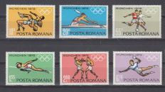 Romania 1972 - PREOLIMPIADA MUNCHEN, serie 6 timbre LP.787 MNH**