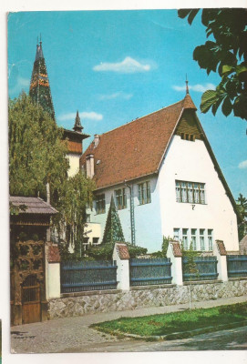 RF43 -Carte Postala- Sf. Gheorghe, Muzeul, circulata 1973 foto