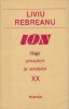 Liviu Rebreianu - Ion, Editura Hyperion Chișinău 1992, Liviu Rebreanu