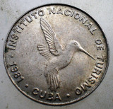 1.535 CUBA INTUR 10 CENTAVOS 1981 XF, America Centrala si de Sud, Cupru-Nichel
