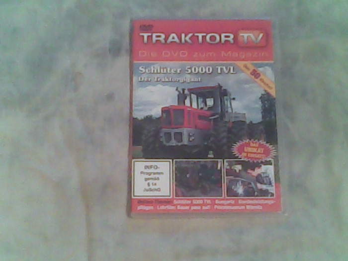 Dvd de colectie-Schluter 5000TVL-Der traktorgigant (Tractorul gigant Schluter)