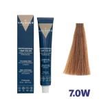 Vopsea crema 7.0 W blond mediu cald cu plex si arginina Valquer 60g