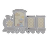 Cumpara ieftin Colaj foto metalic argintiu Train, Inart