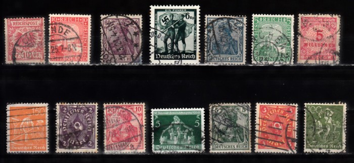 A7 T4 16 - Timbre foarte vechi - Germania
