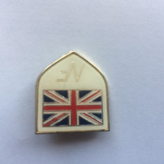 insigna National Front NF british UK england flag steag anglia de colectie hobby