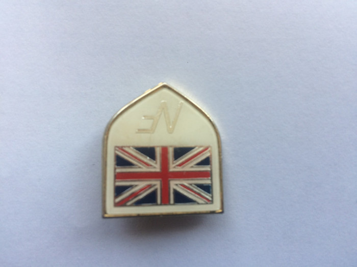 insigna National Front NF british UK england flag steag anglia de colectie hobby