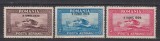 ROMANIA1930 LP 84 a C.RAIU FILIGRAN ORIZONTAL POSTA AERIANA CU SUPRATIPAR 8 IUNIE 1930 SERIE STARE MNH, Nestampilat