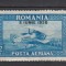 ROMANIA1930 LP 84 a C.RAIU FILIGRAN ORIZONTAL POSTA AERIANA CU SUPRATIPAR 8 IUNIE 1930 SERIE STARE MNH