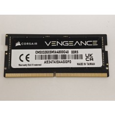 Memorie Laptop, CORSAIR, Vengeance 32GB, DDR5, PC5-38400, 4800MHz, CL40, 1.1V, CMSX32GX5M1A4800C40