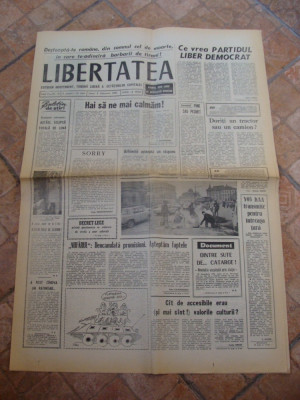 ziarul libertatea - 9 februarie 1990 foto