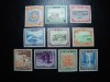 NIUE 1950 SERIE MH, Nestampilat
