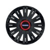 Set 4 capace roti Negre Cu Inel Rosu Active R14 Compatibil Cu Volvo, Autohelix MSA