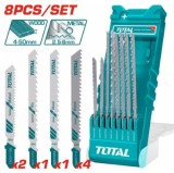 TOTAL - SET LAME FIERASTRAU 450MM PENTRU ALUMINIU, METAL, LEMN PowerTool TopQuality