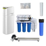 Cumpara ieftin Pachet Statie dedurizare Soft 25 CAB Lotus cu statie de osmoza, carcasa si cartus filtru BigBlue 20 si dezinfectant Biclosol