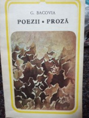 G. Bacovia - Poezii. Proza (Editia: 1987) foto