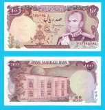 Iran (pick 102) 100 Rials 1974 UNC serie: 975065