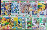 1986-1988 MICHA - Colectie 31 reviste sovietice, benzi desenate pentru copii