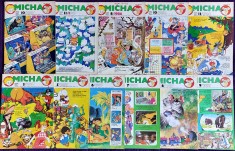1986-1988 MICHA - Colectie 31 reviste sovietice, benzi desenate pentru copii