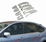 Cumpara ieftin Ornamente Cromate Inox Manere Usi Ford Focus 2 (2004-2010) ALM - Tuning Exterior Premium