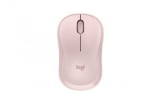 Mouse logitech mk240 silent wireless optic interfata bluetooth rezolutie 1000 dpi rose foto