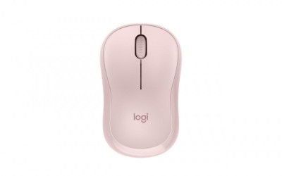 Mouse logitech mk240 silent wireless optic interfata bluetooth rezolutie 1000 dpi rose foto