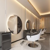 Consola de coafură consola de frizerie consola de cosmetică oglindă LED 110x110 PRO