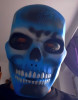 Masca Marime Universala Craniu Albastru M2, Bleu