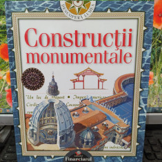 Construcții monumentale, Descoperă Lumea, Litera Internațional, Financiarul, 122