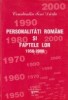 Personalitati romane si faptele lor 1950-2000, Volumul al XI-lea