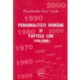 Personalitati romane si faptele lor 1950-2000, Volumul al XI-lea