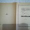 1957 - 1958 Program teatru CONSATNTIN TANASE Bucuesti NUNTA LA MANASTIRE
