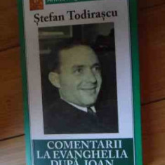 Comentarii La Evanghelia Dupa Ioan - Stefan Todirascu ,537897